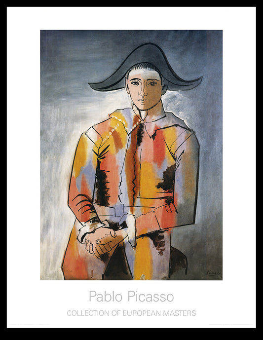 Picasso, Pablo - Arlequin, Les Mains Croisees - Collectie van Europese Meesters