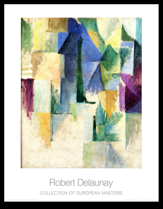 Delaunay, Robert - Raamschilderij - Collectie Europese Meesters - Kunstdruk