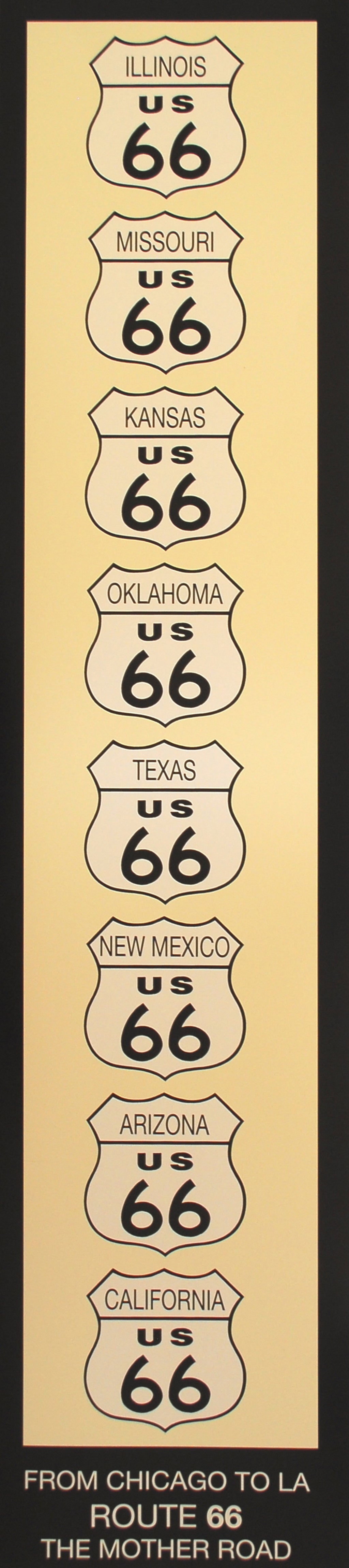 Kennedy, Rod - Route 66 - The Mother Road - kleurcompensatie