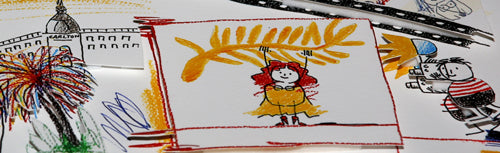 Schlote, Wilhelm - Cannes - Construction 3D - signé à la main