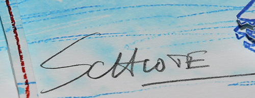 Schlote, Wilhelm - Cannes - Construction 3D - signé à la main