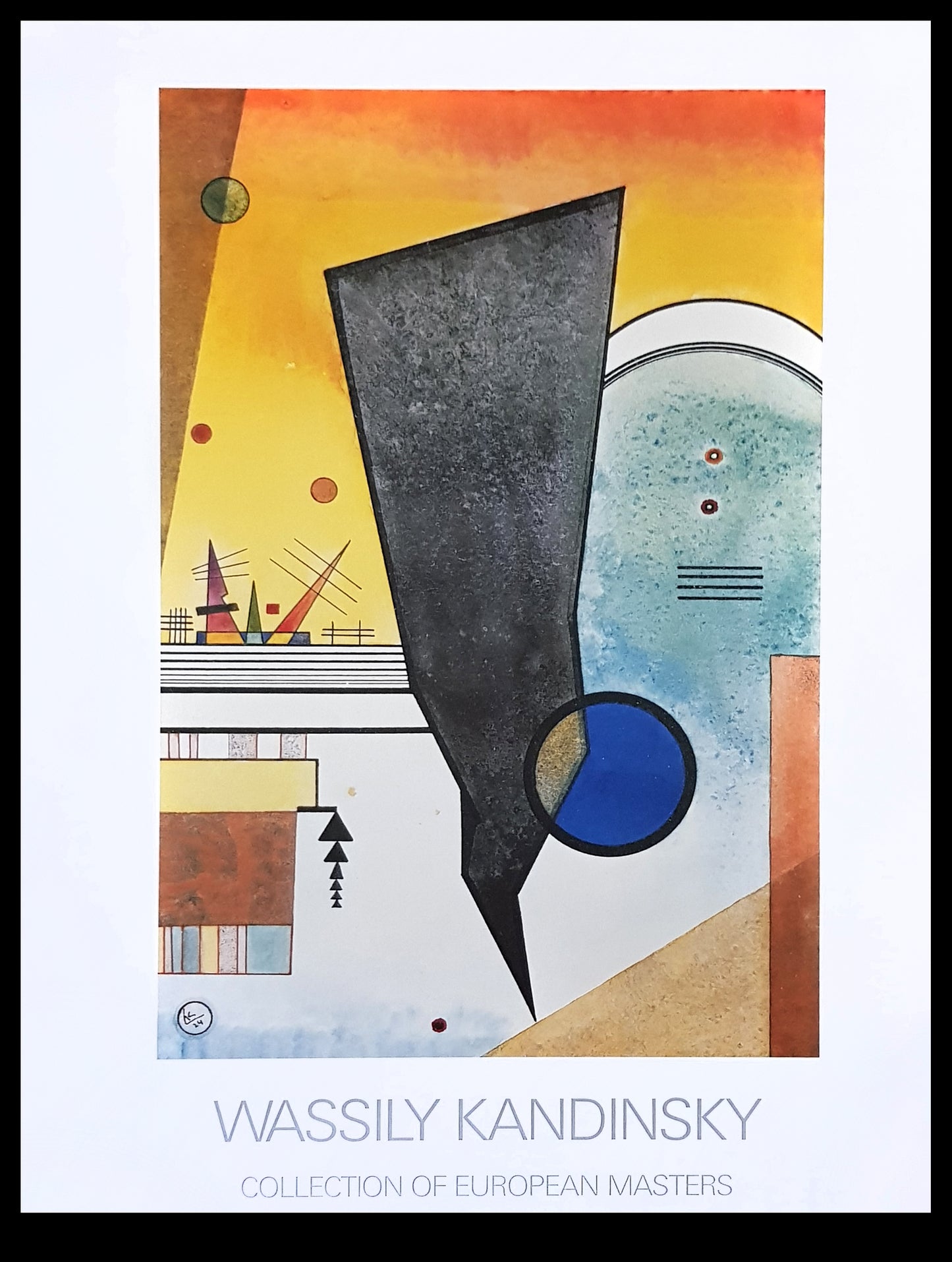 Kandinsky, Wassily - gebogene Spitze - Collection of European Masters
