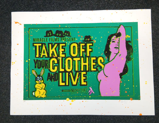 Shuby - Take off your clothes and live - 3D - handsigniert