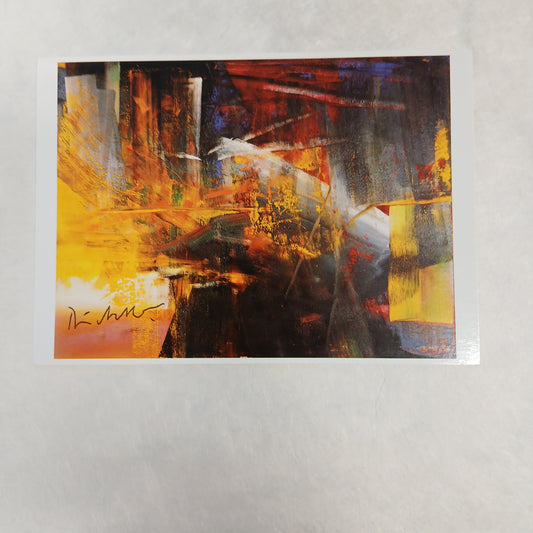 Richter, Gerhard - Claudius - Postkarte - handsigniert