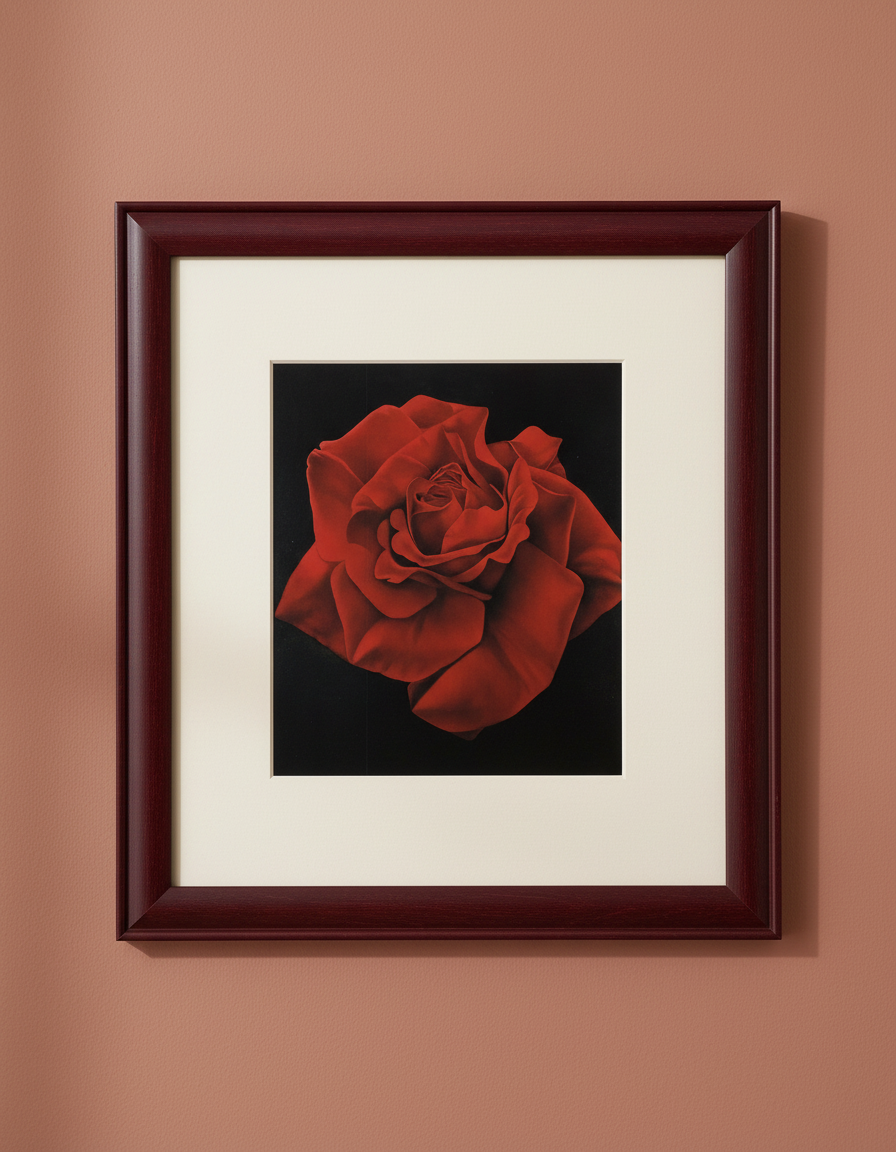 La Magie de la Rose - Campana, Franco - Rose Rouge - Estampe