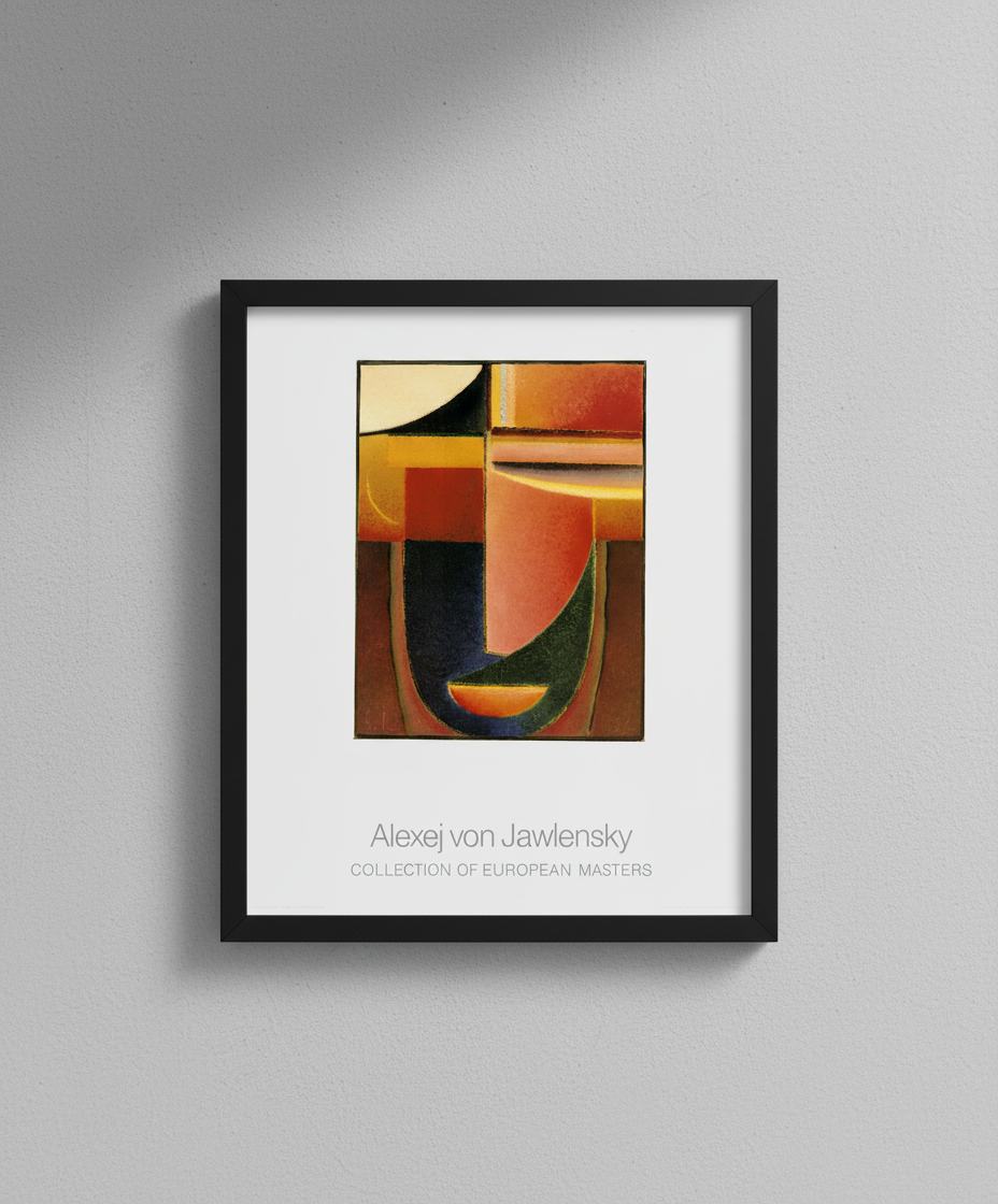 Jawlensky von, Alexej - Le Verbe - Collection de maîtres européens - Estampe