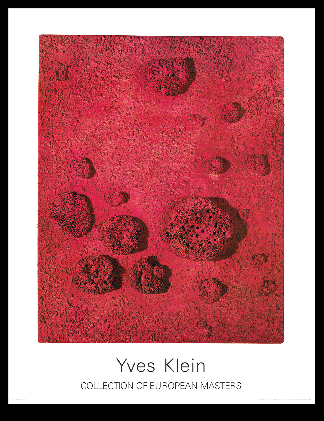 Klein, Yves - Collection of European Masters - Art Print