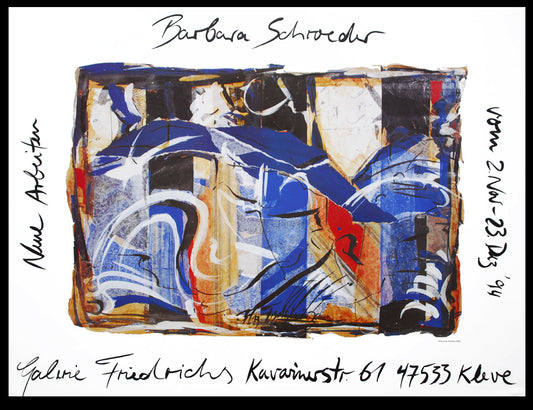 Schroeder, Barbara - Queue de Poisson - lithographie offset couleur
