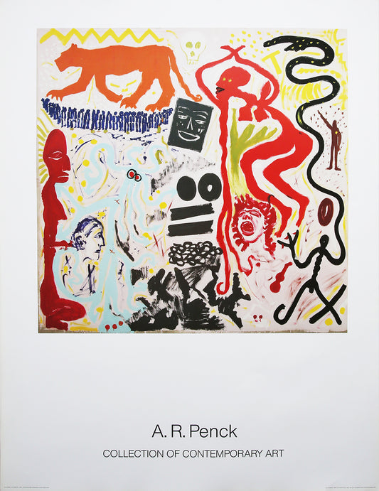 Penck, A.R. - N. Komplex - GROSS - Kunstdruck - 1976