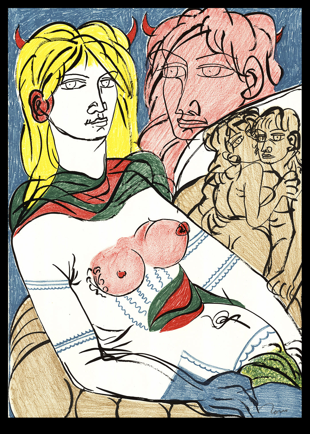 Zancanaro, Tono - Selinuntea - kleurenlitho - handgesigneerd