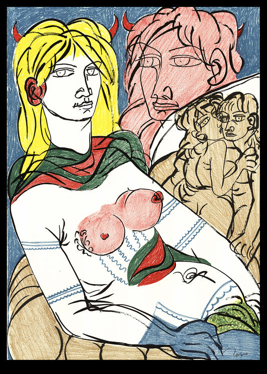 Zancanaro, Tono - Selinuntea - kleurenlitho - handgesigneerd