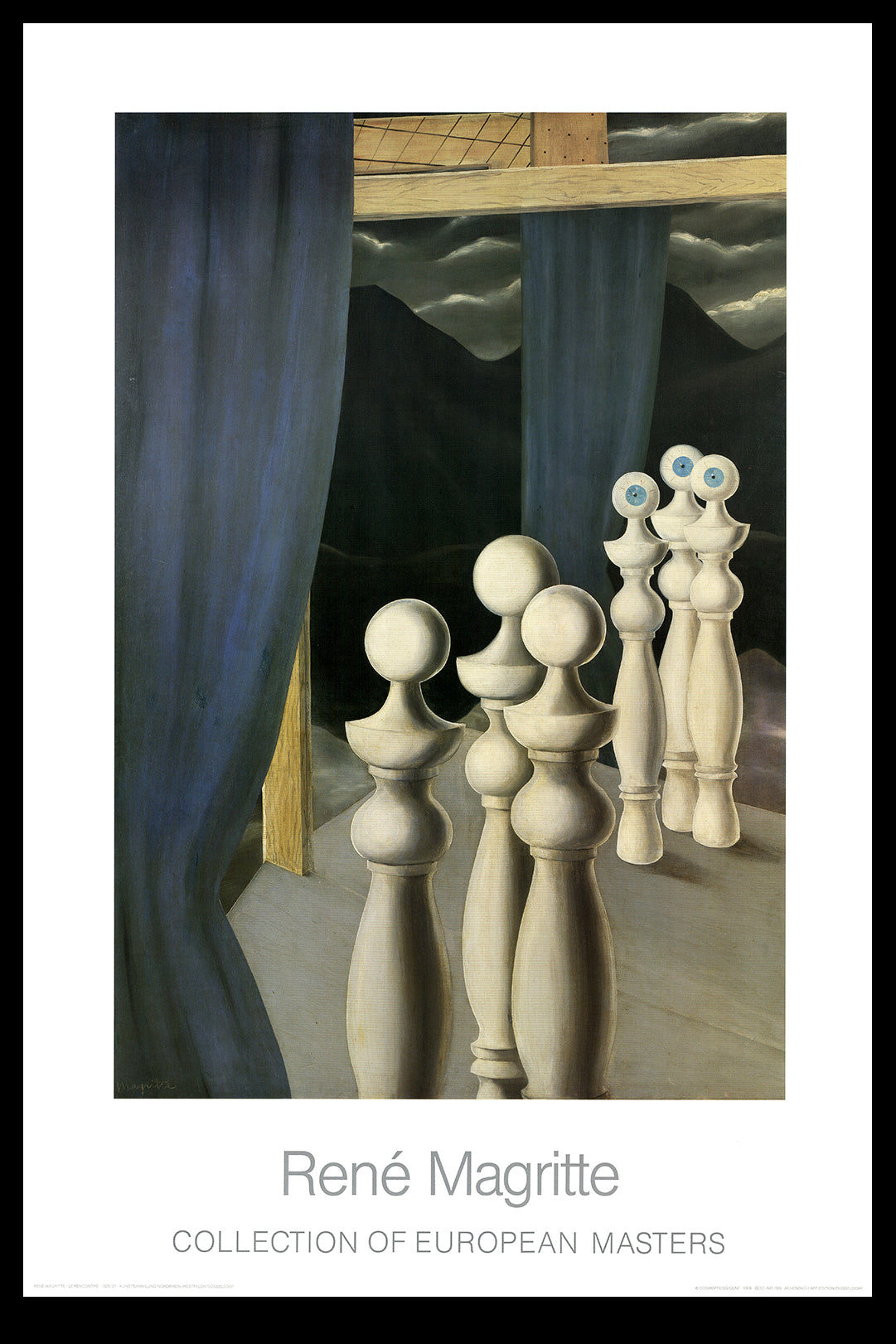 Magritte, René - Le Rencontre - Collectie van Europese Meesters