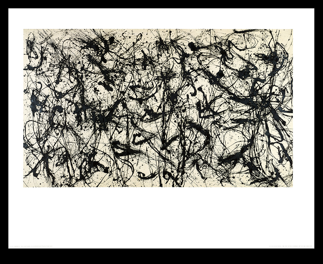 Pollock, Jackson - Nummer 32 - Kunstdruck