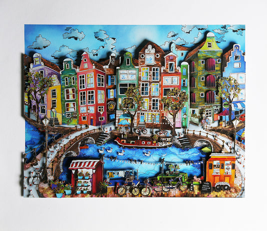 Pergola, Linnea - Amsterdam - Deluxe - handsigniert - Giclee