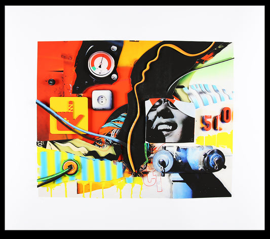 Klasen, Peter - Sourrire/Vanne Bleue - Deluxe - Giclée - hand signed