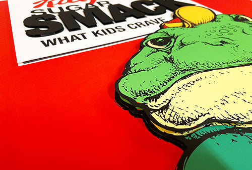 English, Ron - Killfrog's Sugar Smack - 3D-Konstruktion - handsigniert