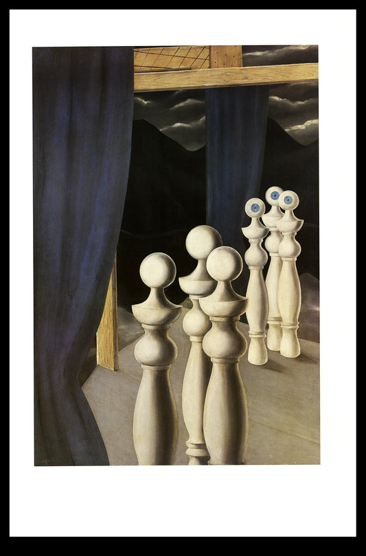 Magritte, René - Le Rencontre - Kunstdruk