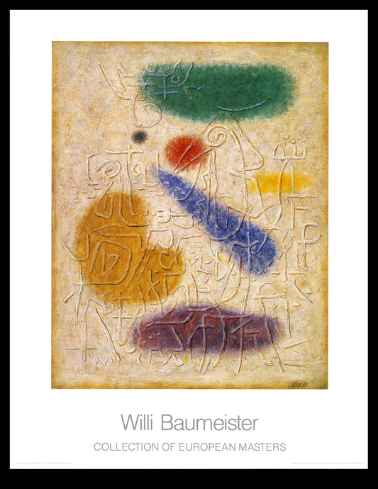 Baumeister, Willi - Tempelwand - Collectie van Europese Meesters