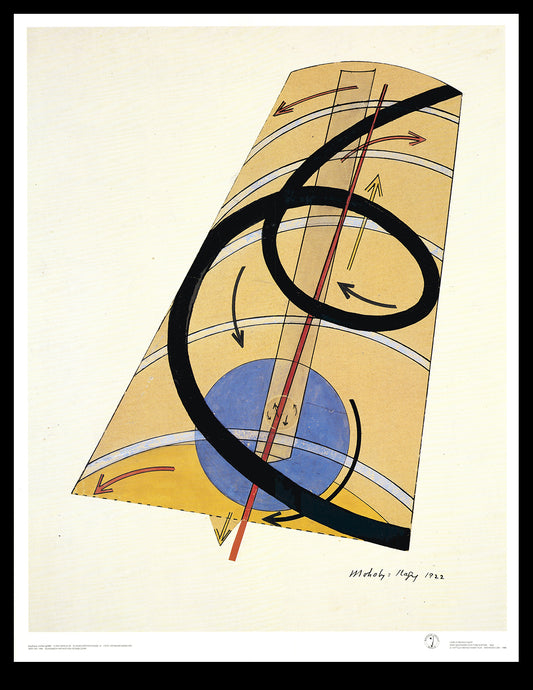 Moholy-Nagy, László - Kinetisch-constructief systeem - Kunstdruk