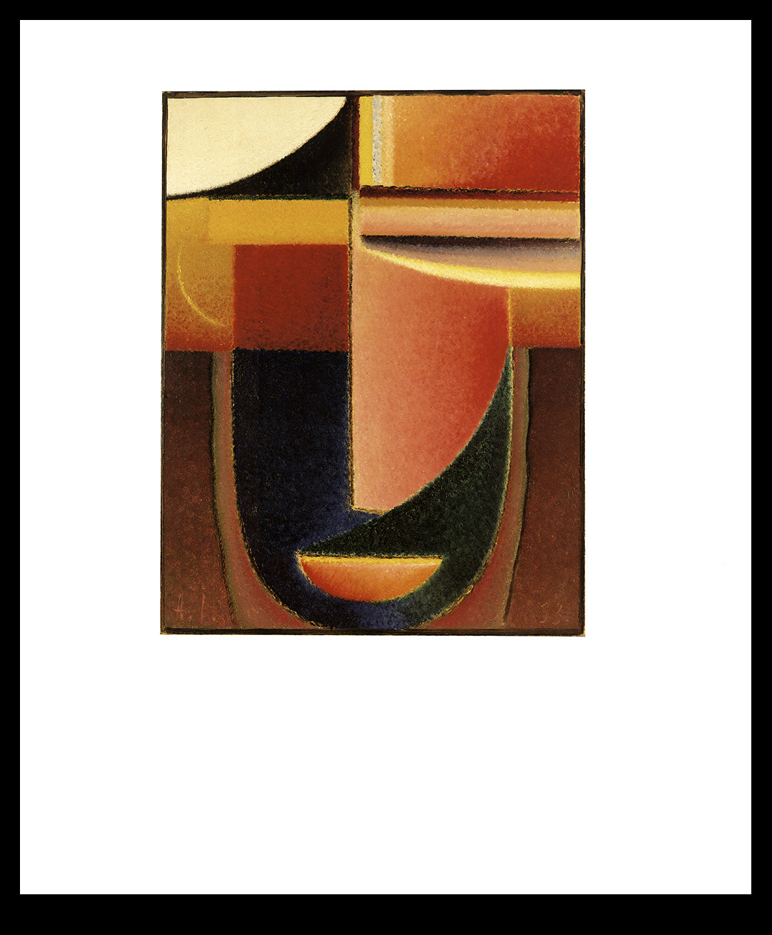 Jawlenski, Alexander Georgewitsch von - Das Wort - Kunstdruck