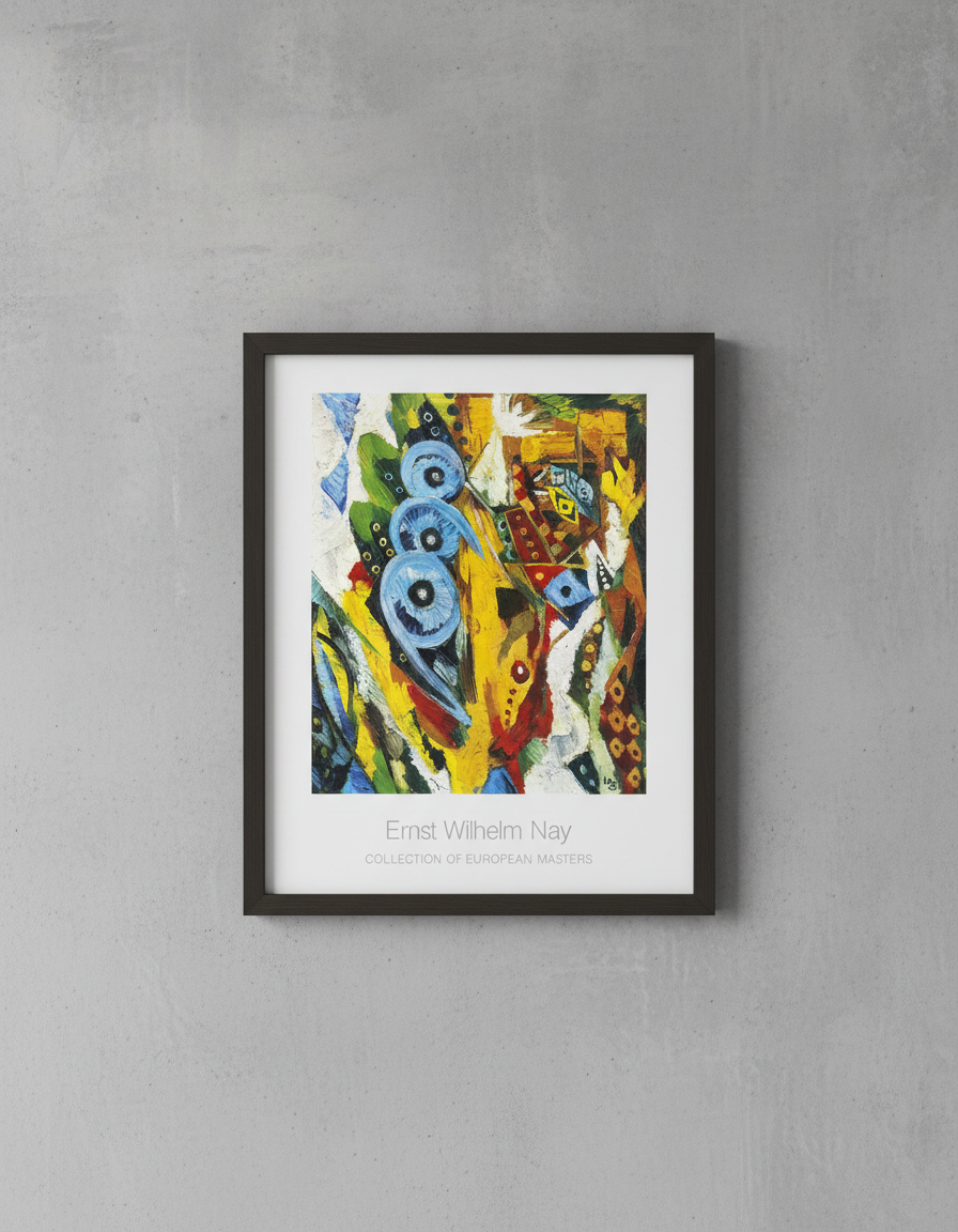 Non, Ernst Wilhelm - L'échelle de Jacob - Collection de maîtres européens - Estampe