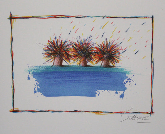 Schlote, Wilhelm - Kranenburg - hand signed - Giclee