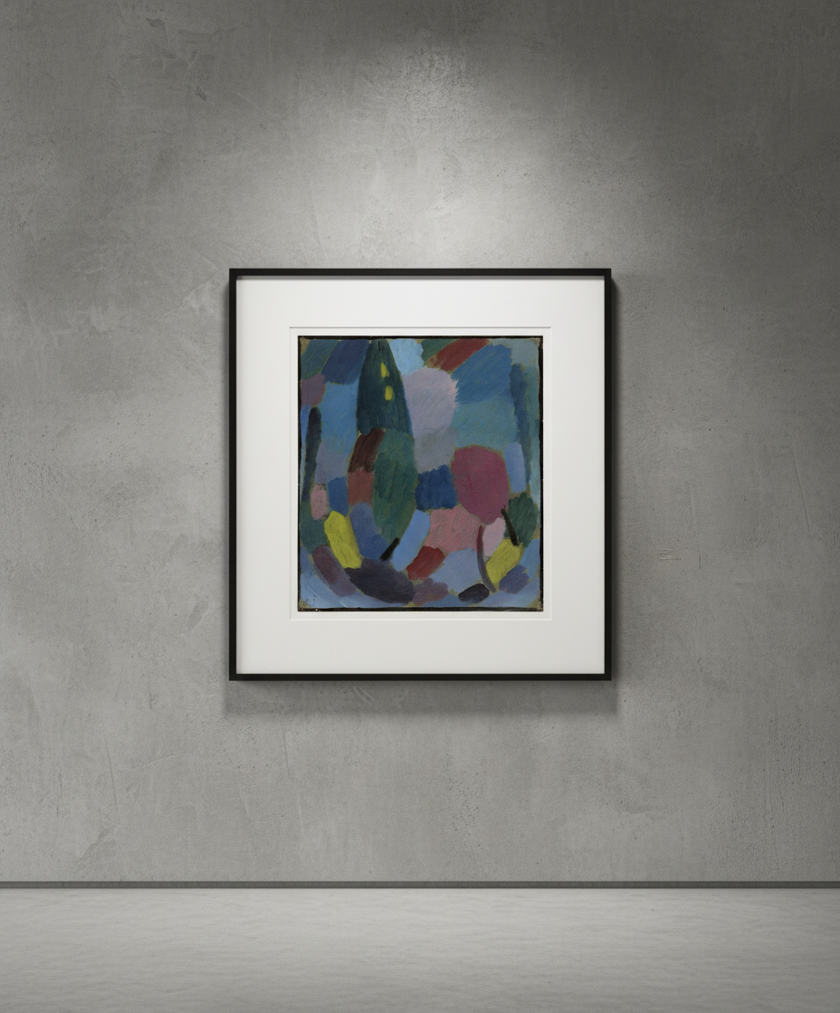 Jawlensky von, Alexej - Printemps humide - Crépuscule - Impression artistique