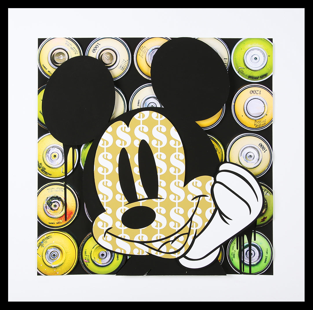 Allen, Ben - Paint Cans Mickey EA - Deluxe - Giclée - hand signed