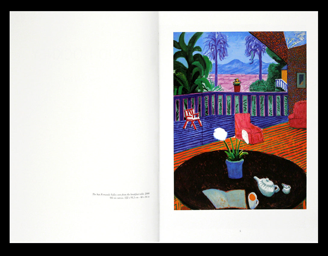 Hockney, David - Close and Far - Catalogue d'exposition - 2001