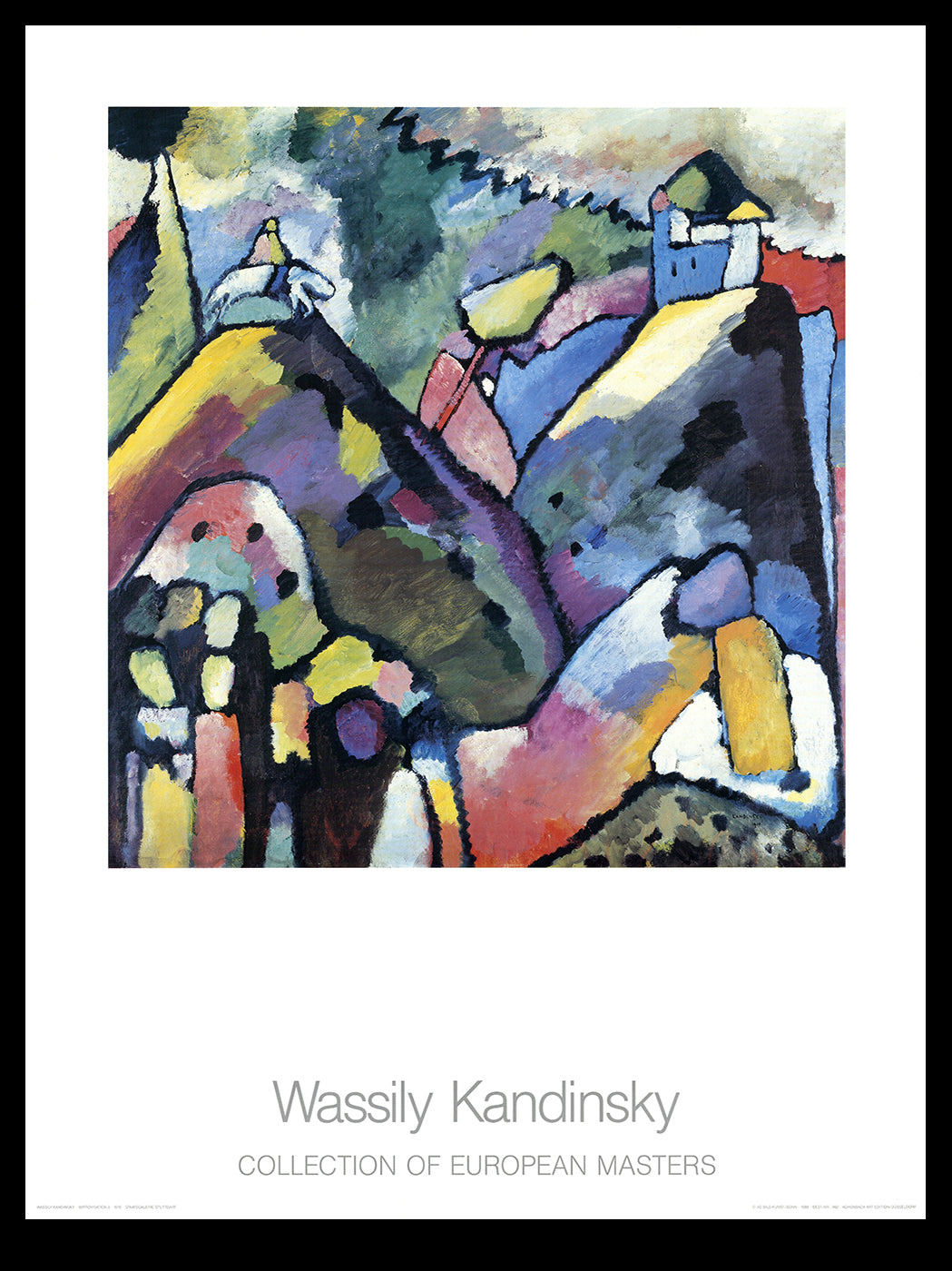 Kandinsky, Wassily - Improvisatie 9 - Verzameling van Europese Meesters