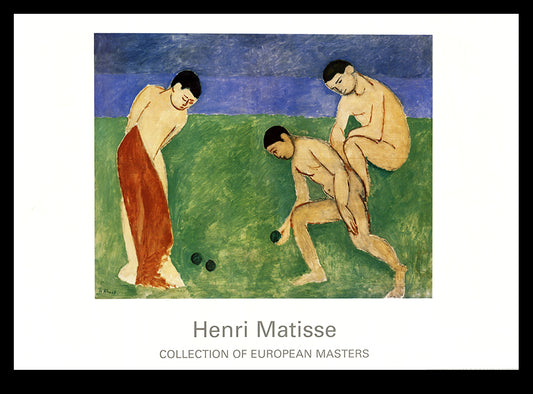 Matisse, Henri - Joueurs de Boules - art print