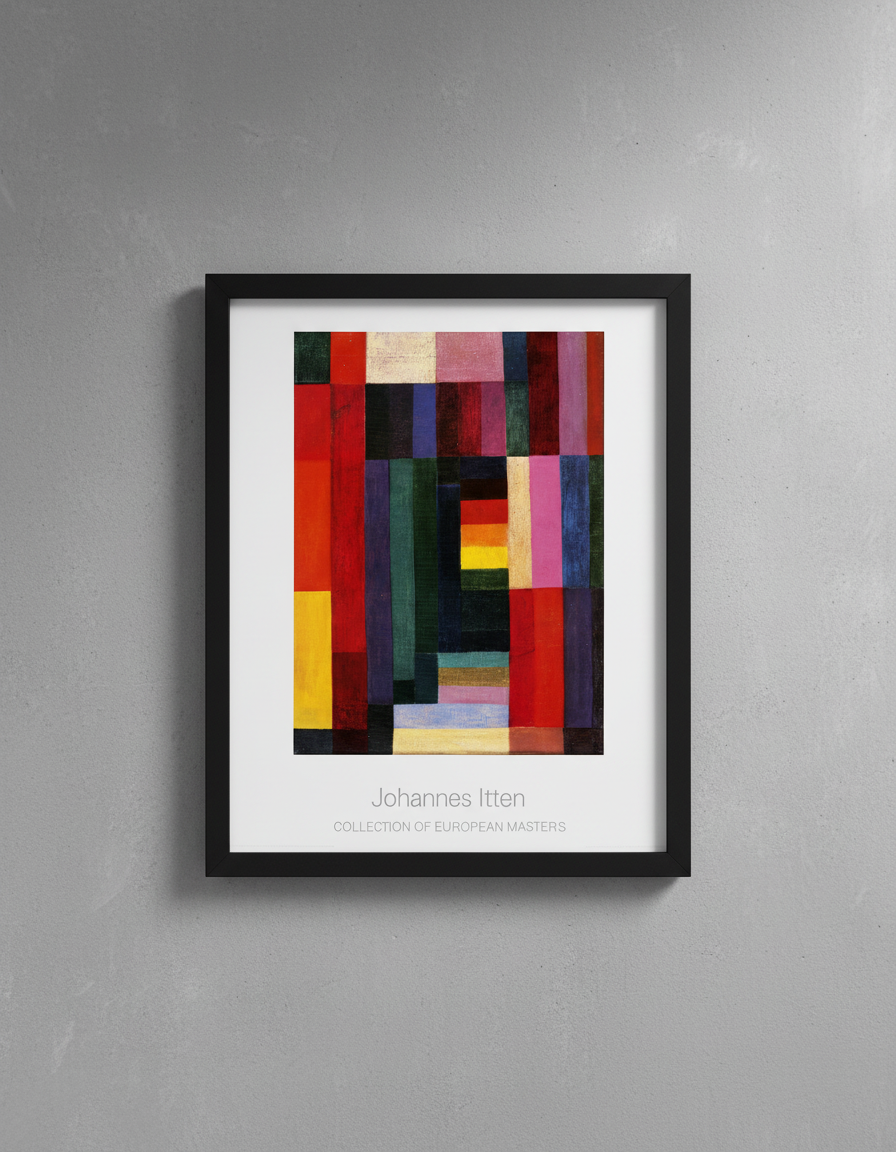 Itten, Johannes - Horizontal-Vertical - Collection de maîtres européens - Estampe