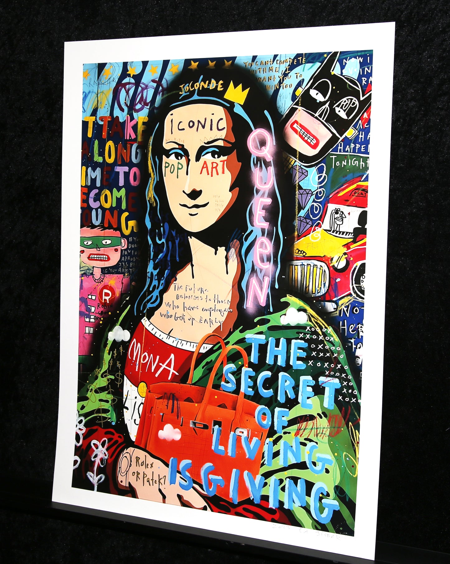 Jisbar (Jean-Baptiste Launay) - Koningin Frida, 2023 - Gicleé - handgesigneerd