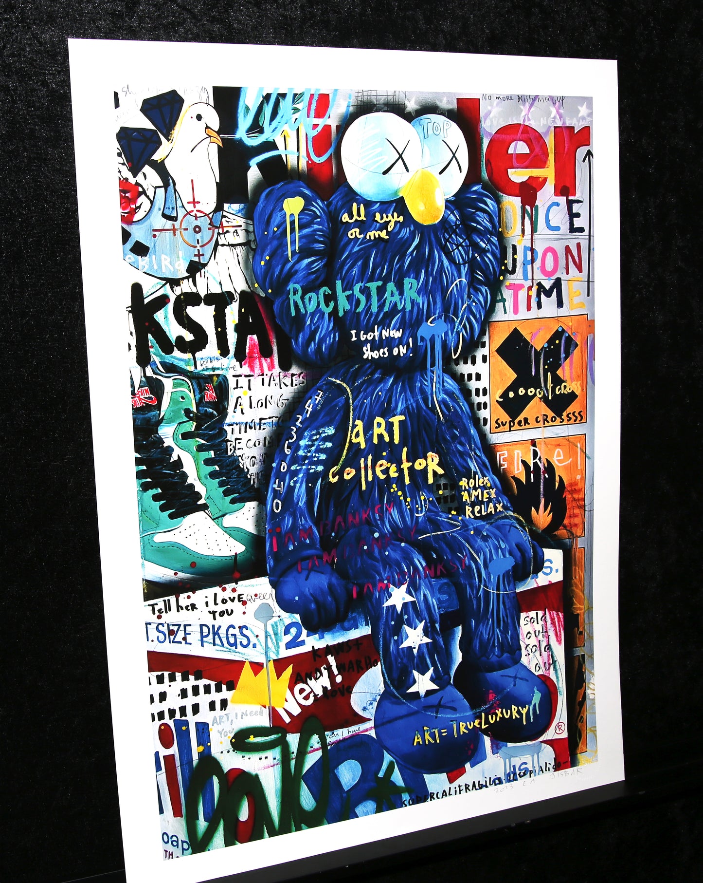 Jisbar (Jean-Baptiste Launay) - Koningin Frida, 2023 - Gicleé - handgesigneerd