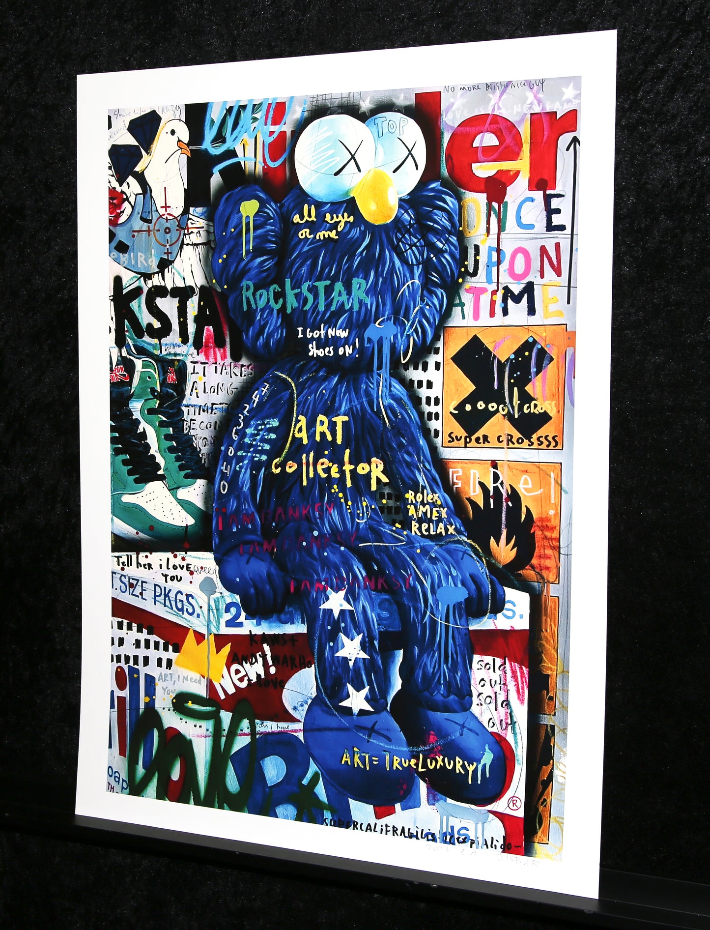 Jisbar (Jean-Baptiste Launay) - Koningin Frida, 2023 - Gicleé - handgesigneerd