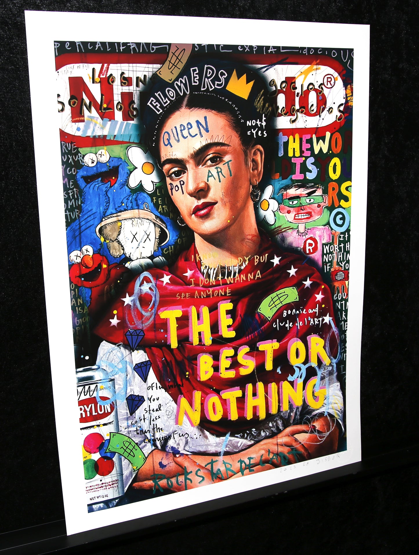 Jisbar (Jean-Baptiste Launay) - Koningin Frida, 2023 - Gicleé - handgesigneerd