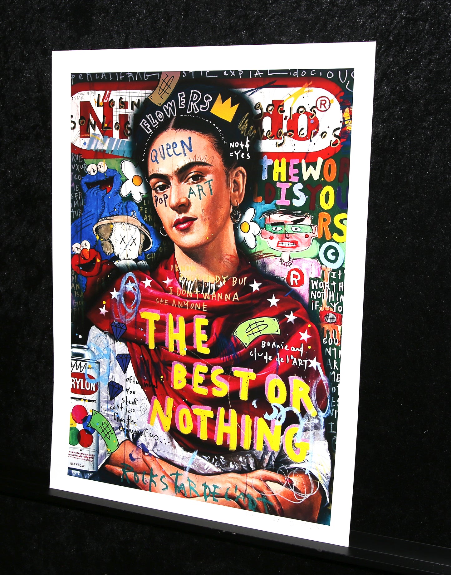 Jisbar (Jean-Baptiste Launay) - Koningin Frida, 2023 - Gicleé - handgesigneerd