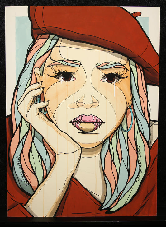 El Bocho - Please artist paint my streets -  2020 - Giclee - handsigniert