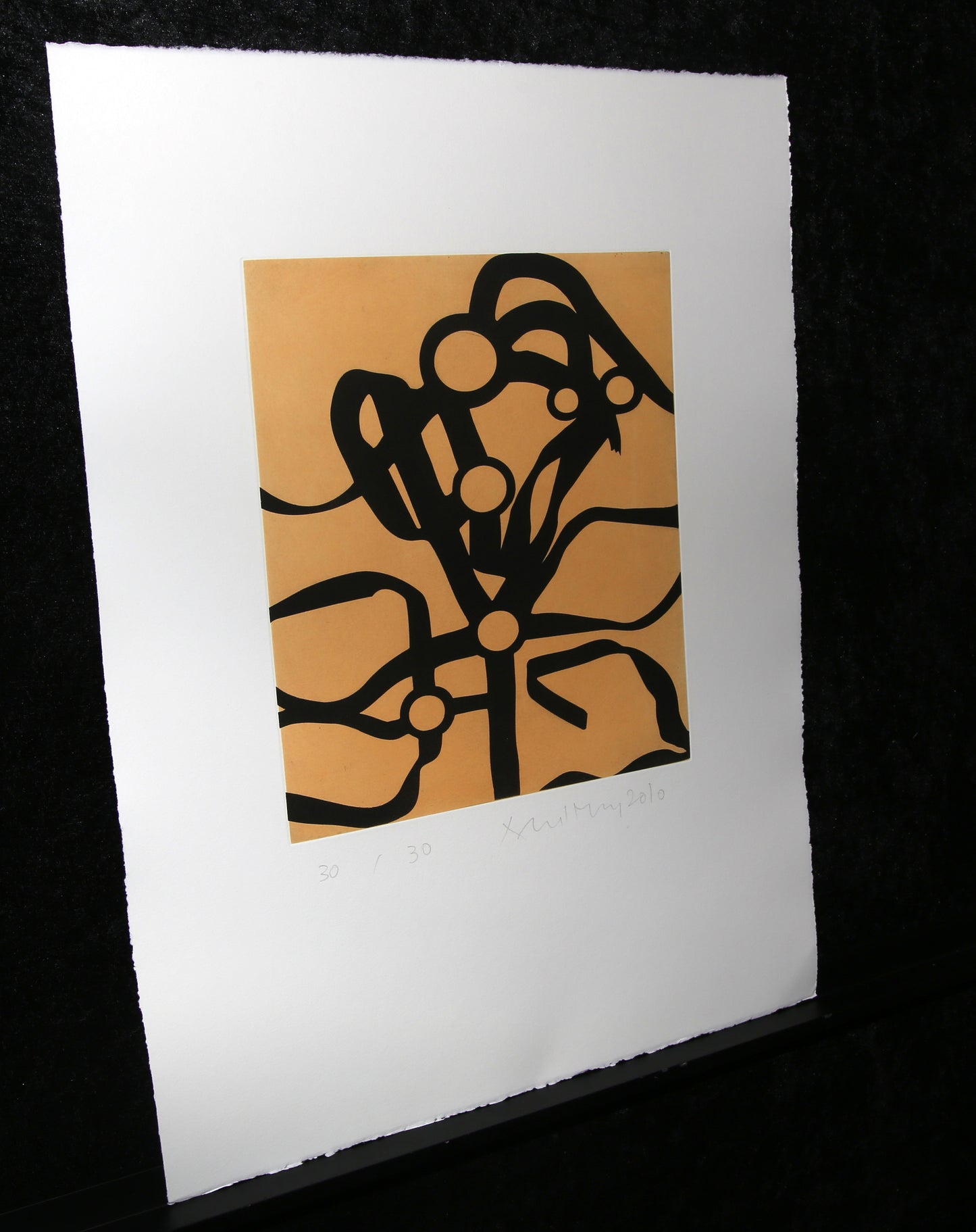 Merz, Albert - o. T. - xx/30 - Radierung - 2010 - handsigniert