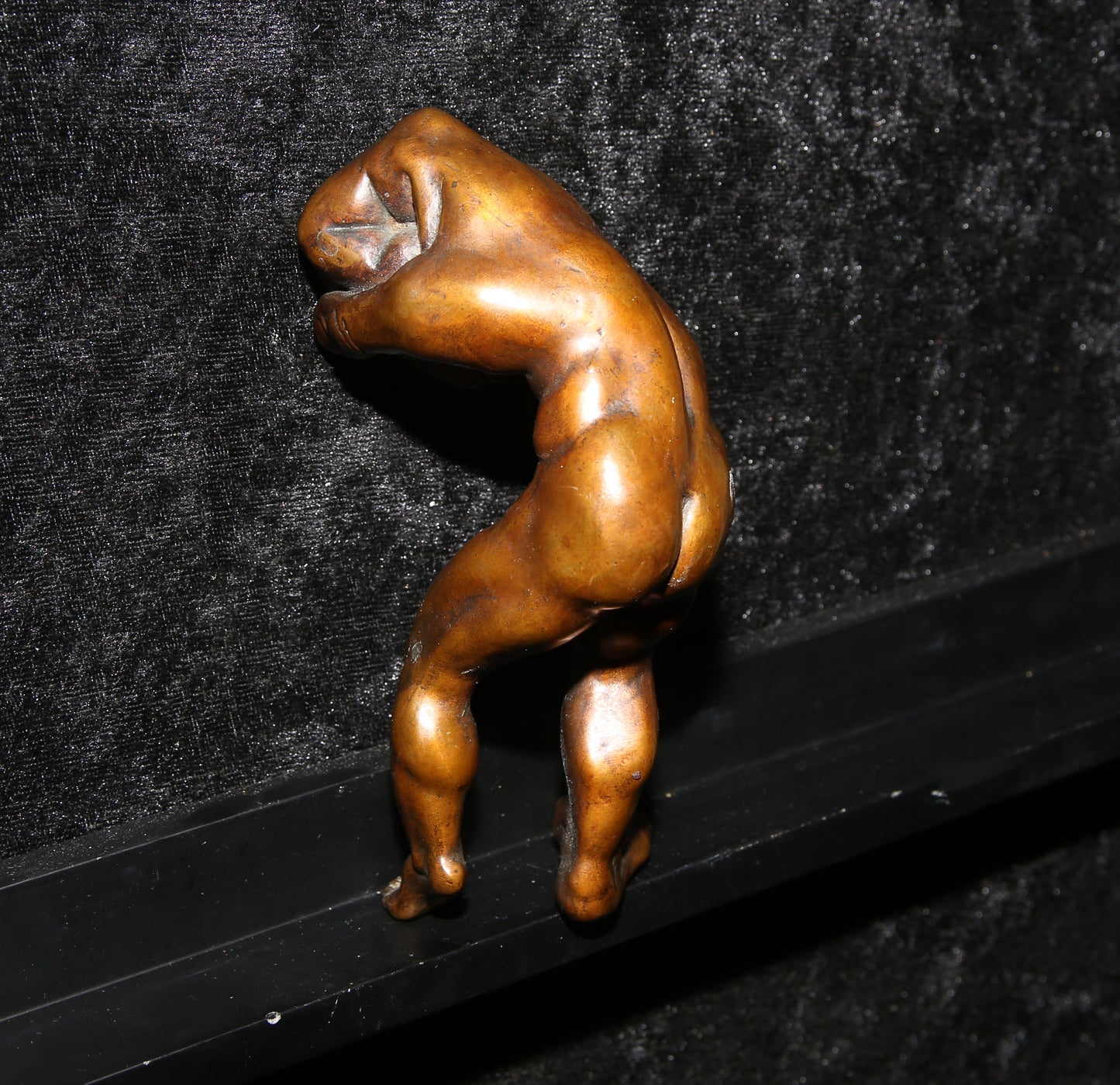 Schwarze, Michael - Faustkampf - Bronze - Signaturstempel, nummeriert
