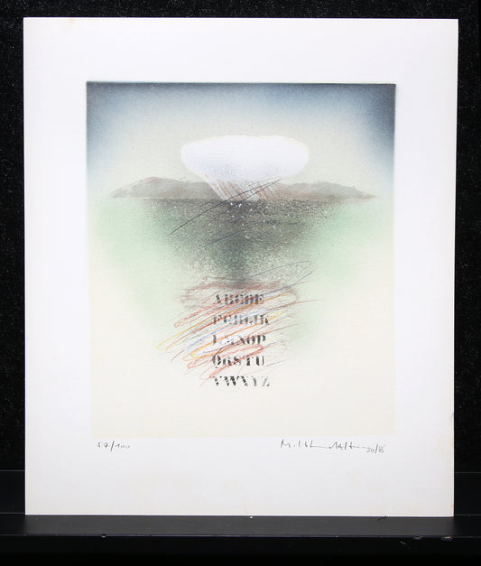 Schmidt-Stein, Michael - Landschapsalfabet - Kleurenlitho - handgesigneerd