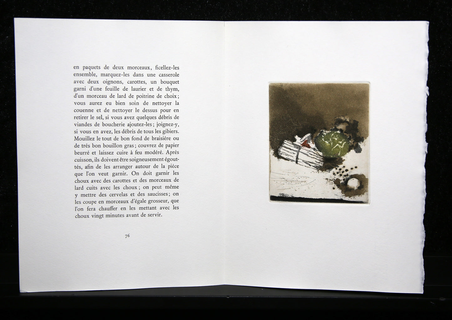 Antonini, Annapia - Recettes inédites des chevets, 1968 - aquatint - handgesigneerd