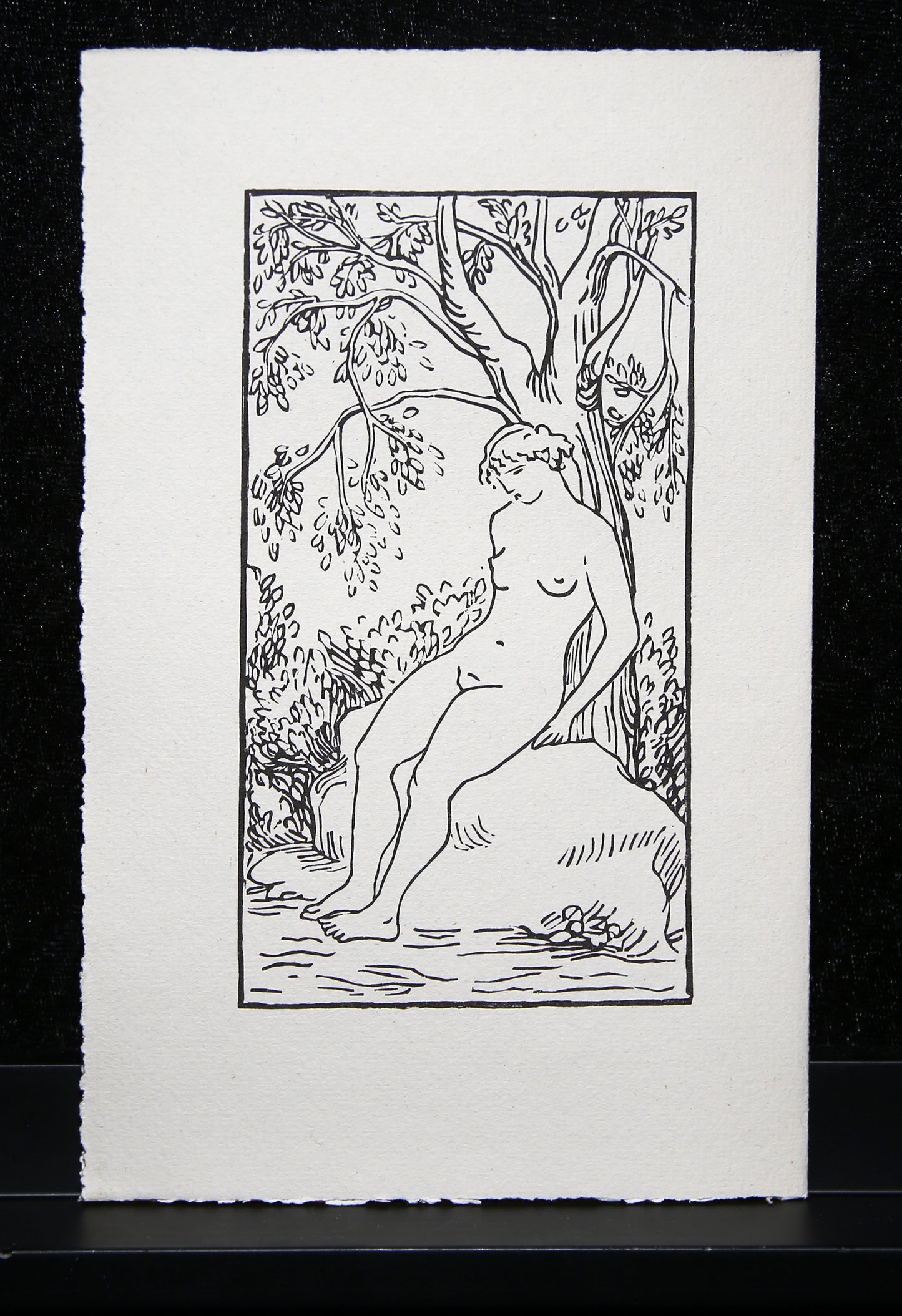 Maillol, Aristide - 125 woodcuts - Odes d'Horace, 1939 - Volume 1 - No. 21/50