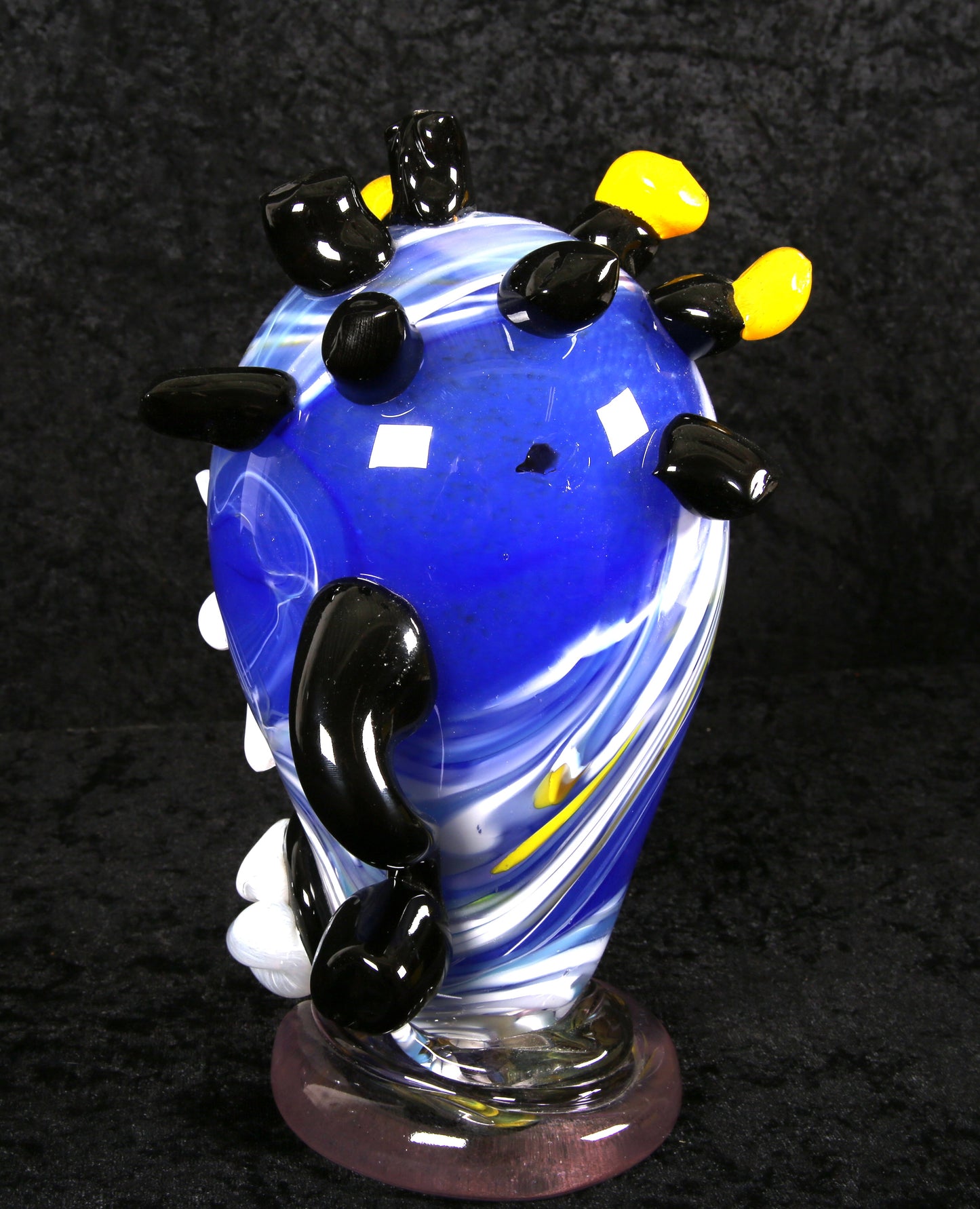 Kostabi, Paul - Skulptur aus Muranoglas - Unikat - handsigniert