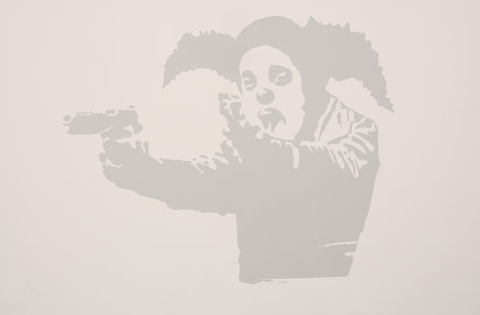 Banksy - Clown Skateboards / Paris 2000- Siebdruck, zertifiziert und limitiert Clever-Art
