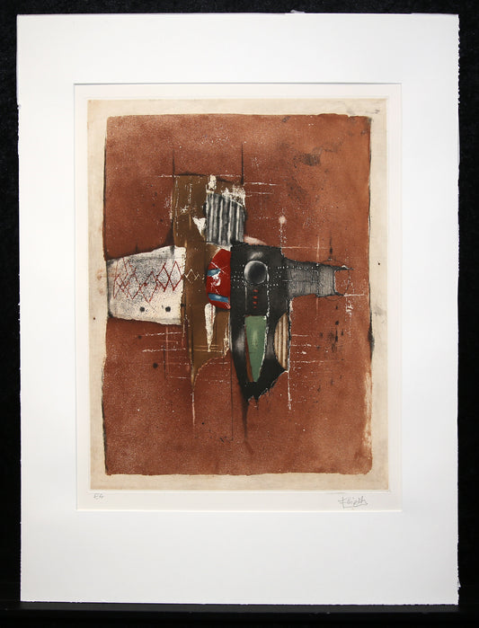Friedländer, Johnny - Au mois d'Avril, 1989 - Farbradierung e.a. - handsigniert