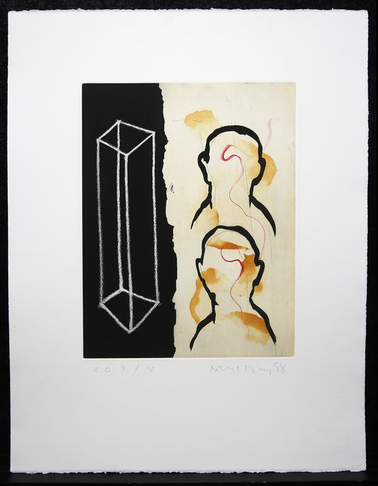 Merz, Albert - oT - II/X - Etching - 1998 - hand signed