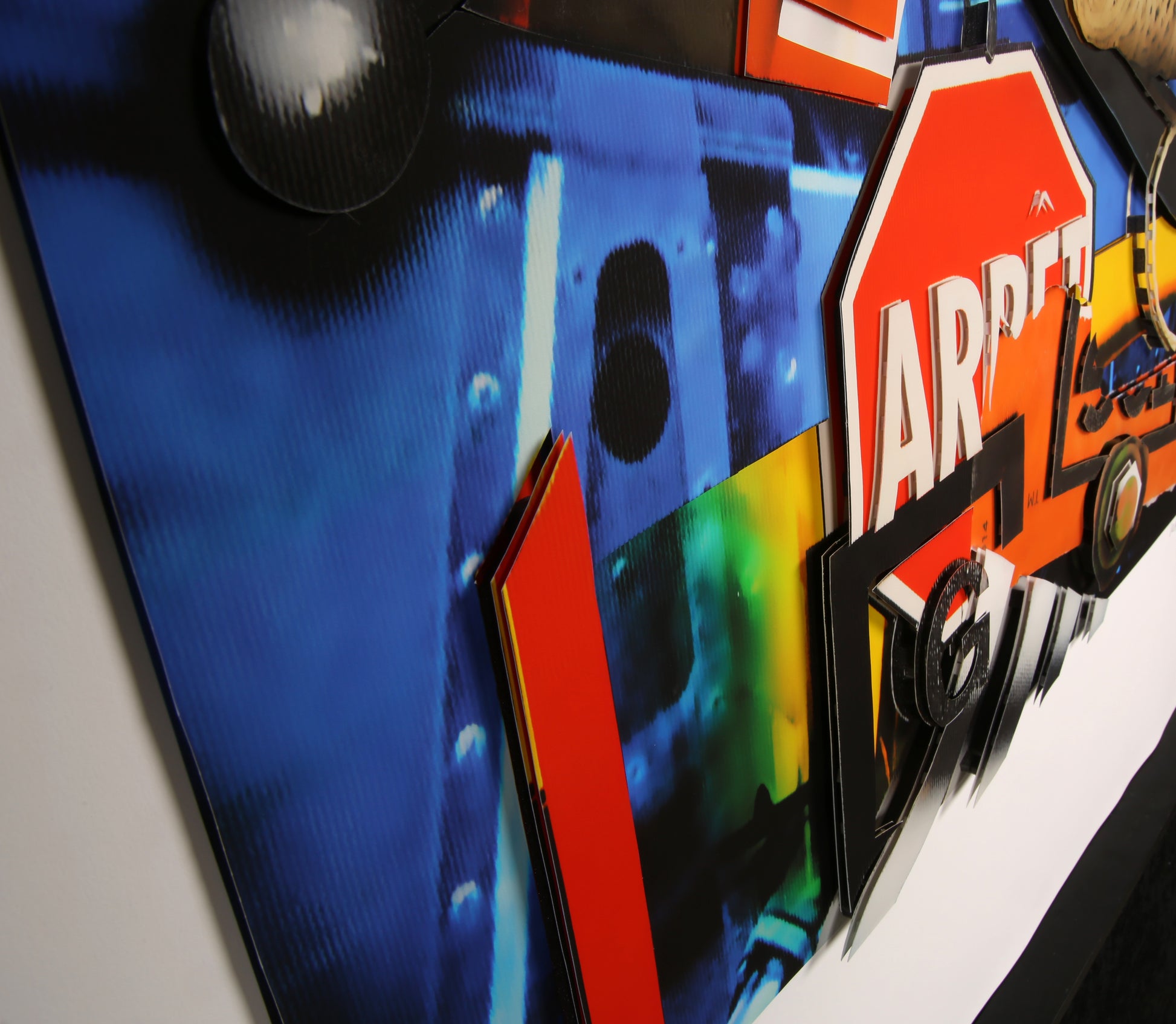 Klasen, Peter - Corrosif3/Arret/G - 3D-Konstruktion - handsigniert e.a. Clever Art