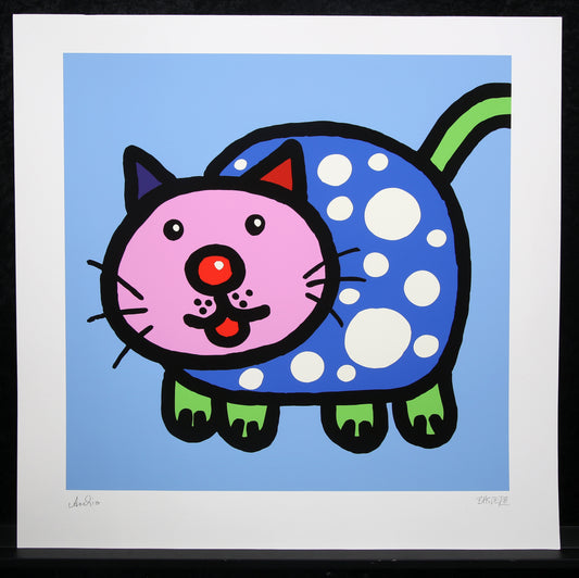 Basdera, Franz - Cat Molly, 2021 - Giclée - handgesigneerd