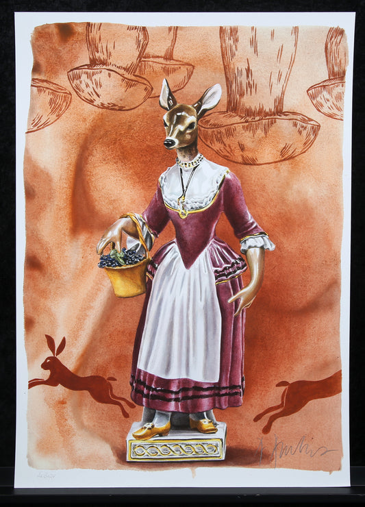 Amrhein, Andreas - De Feeënprinses - Giclee - handgesigneerd